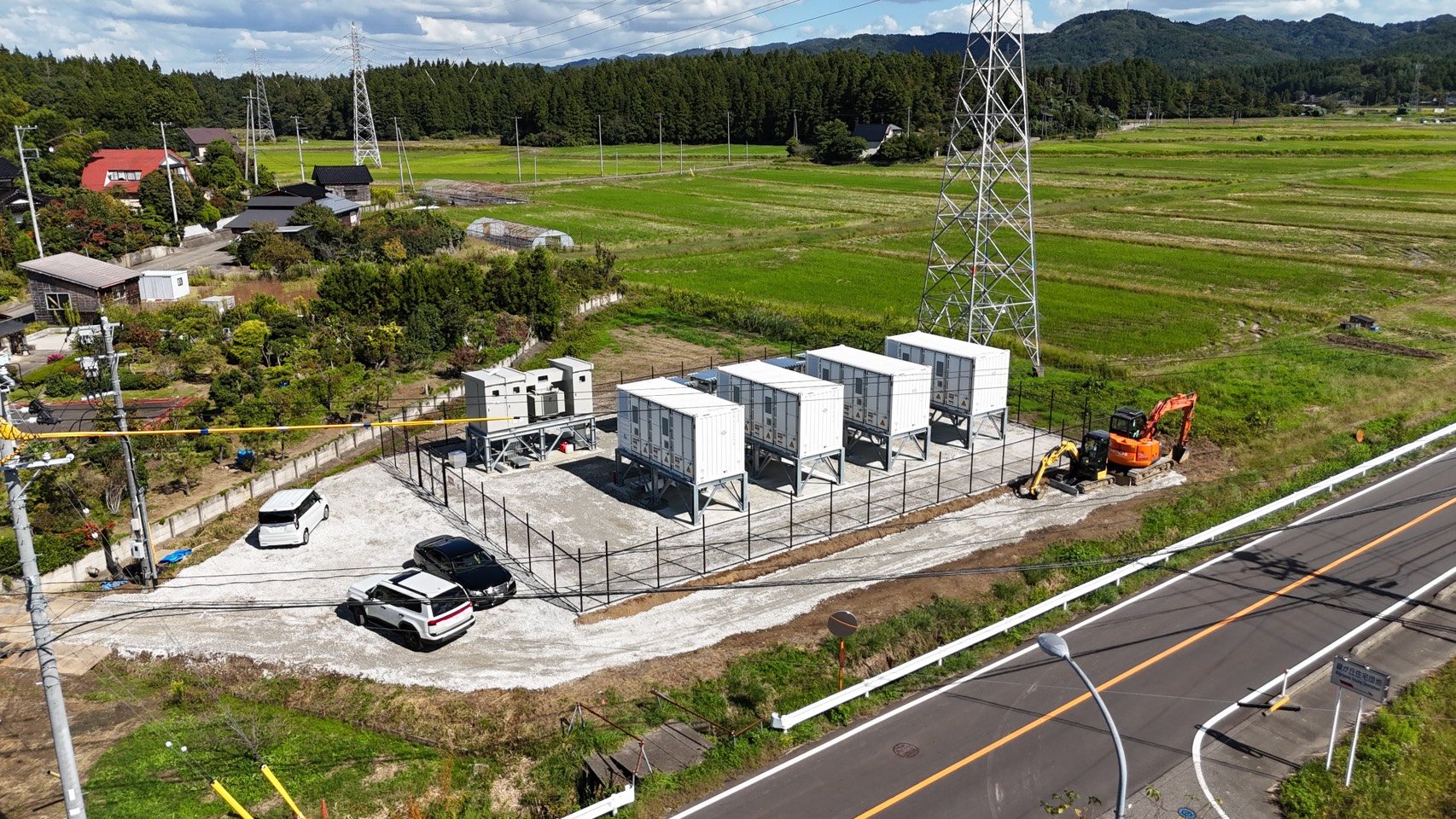 新潟県柏崎市　高圧系統用蓄電所